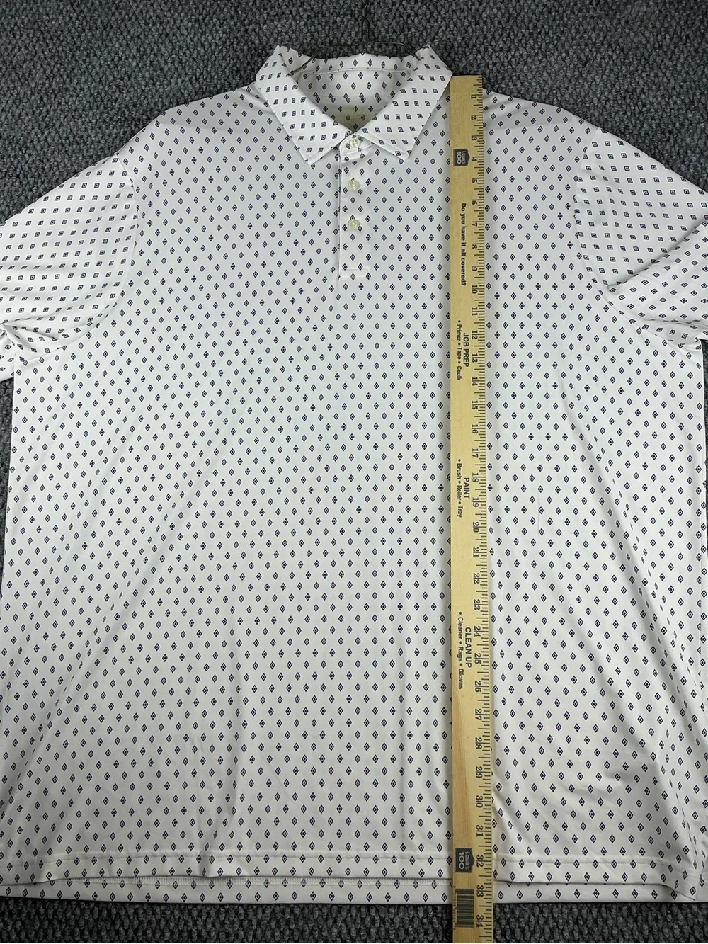 Polo Ralph Lauren Performance Mens 2XL Navy Triangle Geometric Print Lightweight